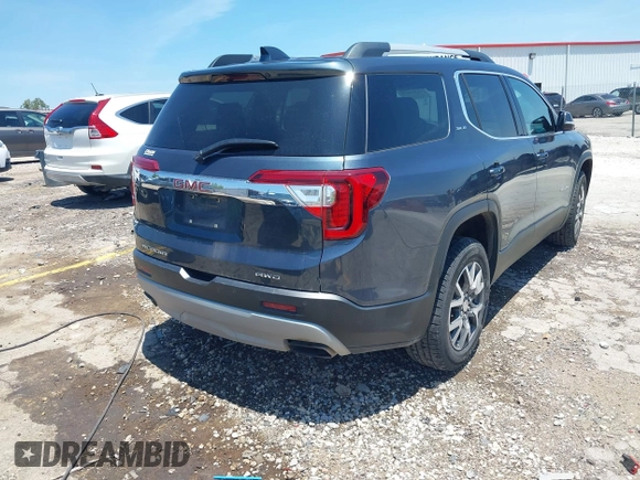 2020 GMC Acadia SLE with VIN 1GKKNRL41LZ226209, listed as a IAAI auction lot 42386939 with 67,027 mi miles and . Bid and sale history available at DreamBid. Image 4.