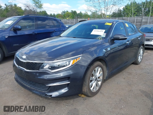 2017 Kia Optima LX with VIN 5XXGT4L36HG133813, listed as a IAAI auction lot 42266454 with 83,059 mi miles and . Bid and sale history available at DreamBid. Image 17.