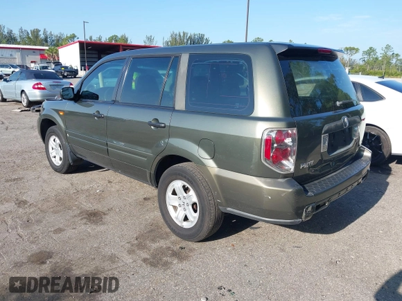 2006 Honda Pilot LX z VIN 5FNYF28156B040336, wystawiony jako IAAI lot #42223190 z przebiegiem 158 686 mil mil oraz . Historia ofert i sprzedaży dostępna na DreamBid. Obrazek 3.