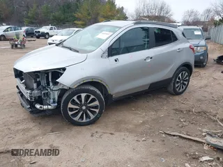 2021 Buick Encore Preferred with VIN KL4CJESM6MB372518, listed as a IAAI auction lot 41849687 with 73,509 mi miles. Bid and sale history available at carsss.com. Image 2.