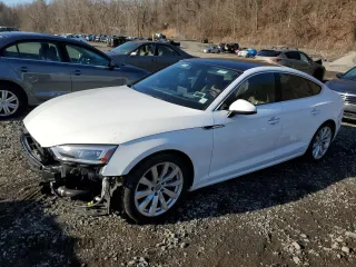2018 Audi A5 Sportback Prestige with VIN WAUCNCF5XJA059004, listed as a Copart auction lot 49390205 with 48,387 mi miles and Salvage Title. Bid and sale history available at carsss.com. Image 1.