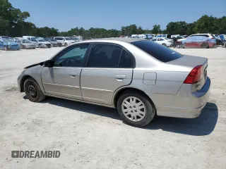 2005 Honda Civic LX z VIN 2HGES16535H505625, wystawiony jako Copart lot #54874055 z przebiegiem 134 341 mil mil oraz Szkoda całkowita • Salvage title. Historia ofert i sprzedaży dostępna na DreamBid. Obrazek 2.