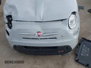 2017 FIAT 500e with VIN 3C3CFFGE2HT557785, listed as a IAAI auction lot 41588600 with 76,300 mi miles. Bid and sale history available at carsss.com. Image 6.