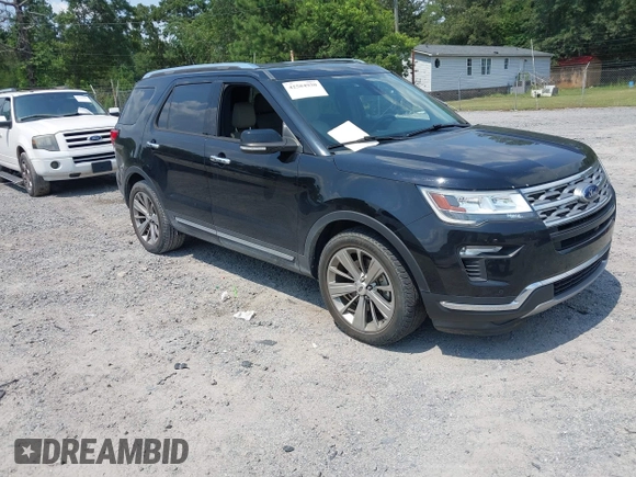 2018 Ford Explorer Limited z VIN 1FM5K7F88JGA11614, wystawiony jako IAAI lot #42584930 z przebiegiem 46 006 mil mil oraz . Historia ofert i sprzedaży dostępna na DreamBid. Obrazek 1.