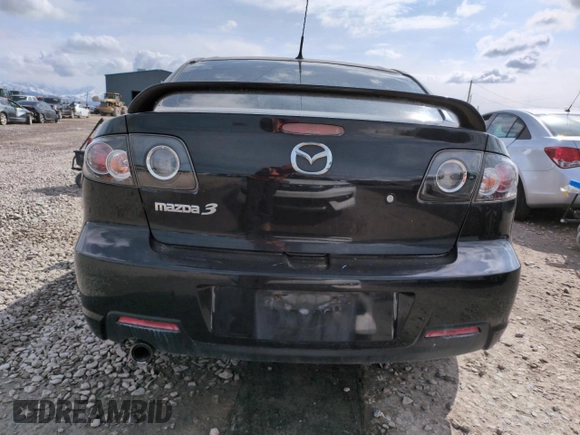 2009 Mazda 3 i Touring Value with VIN JM1BK32F991221657, listed as a Copart auction lot 50736825 with 186,406 mi miles and Clean Title. Bid and sale history available at carsss.com. Image 6.