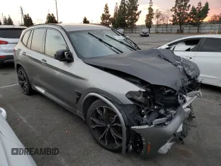 2020 BMW X3 M Competition z VIN 5YMTS0C00L9B62546, wystawiony jako Copart lot #75320463 z przebiegiem 28 111 mil mil oraz . Historia ofert i sprzedaży dostępna na DreamBid. Obrazek 4.