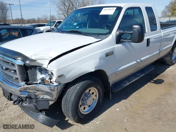2002 Ford Super Duty F-250 XL with VIN 1FTNX20L12EB84751, listed as a IAAI auction lot 41672873 with 114,507 mi miles. Bid and sale history available at carsss.com. Image 6.