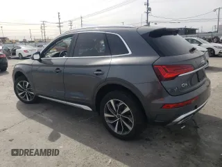 2023 Audi Q5 S line Premium Plus z VIN WA1EAAFY4P2153608, wystawiony jako Copart lot #46738855 z przebiegiem 20 111 mil mil oraz Szkody całkowita. Historia ofert i sprzedaży dostępna na DreamBid. Obrazek 2.