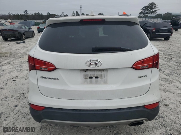 2013 Hyundai Santa Fe Sport with VIN 5XYZU3LB9DG046162, listed as a Copart auction lot 41885515 with 138,726 mi miles and Salvage Title. Bid and sale history available at carsss.com. Image 6.
