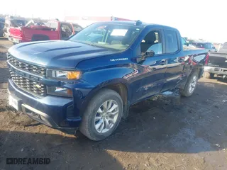 2019 Chevrolet Silverado 1500 Custom with VIN 1GCRWBEF1KZ209860, listed as a IAAI auction lot 41145748 with 90,258 mi miles. Bid and sale history available at carsss.com. Image 21.