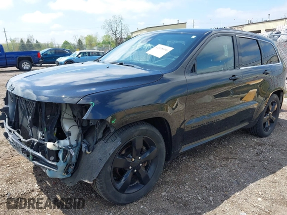 2016 Jeep Grand Cherokee High Altitude z VIN 1C4RJFCGXGC334335, wystawiony jako IAAI lot #42188996 z przebiegiem 212 689 mil mil oraz . Historia ofert i sprzedaży dostępna na DreamBid. Obrazek 2.