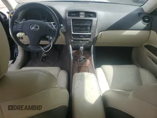 2010 Lexus IS 250 with VIN JTHCF5C27A5041511, listed as a Copart auction lot 57348775 with 125,096 mi miles and Salvage title. Bid and sale history available at DreamBid. Image 8.