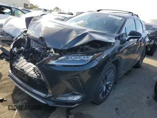2020 Lexus RX with VIN 2T2YGMDA1LC044457, listed as a Copart auction lot 41372814 with 34,830 mi miles. Bid and sale history available at carsss.com. Image 1.