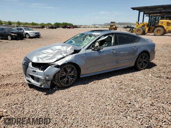 2017 Audi A7 Prestige with VIN WAU22AFC5HN126778, listed as a Copart auction lot 63405315 with Not provided miles and Salvage title. Bid and sale history available at DreamBid. Image 1.