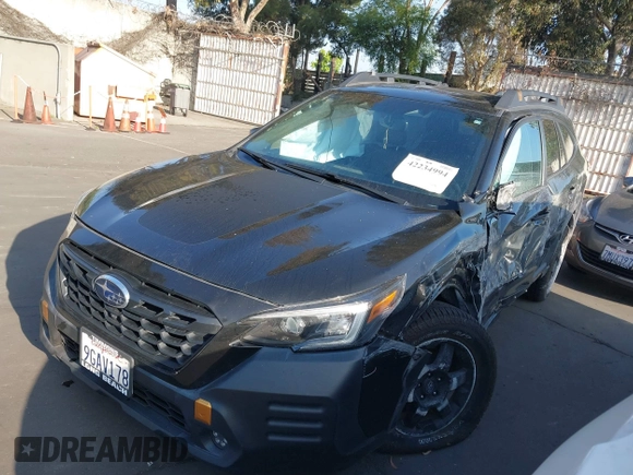 2023 Subaru Outback Wilderness with VIN 4S4BTGUD5P3208191, listed as a IAAI auction lot 42234994 with 28,741 mi miles and . Bid and sale history available at DreamBid. Image 21.