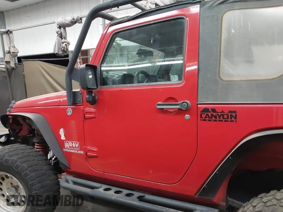2008 Jeep Wrangler X with VIN 1J4FA24168L556839, listed as a IAAI auction lot 41729032 with 50,578 mi miles and . Bid and sale history available at DreamBid. Image 14.