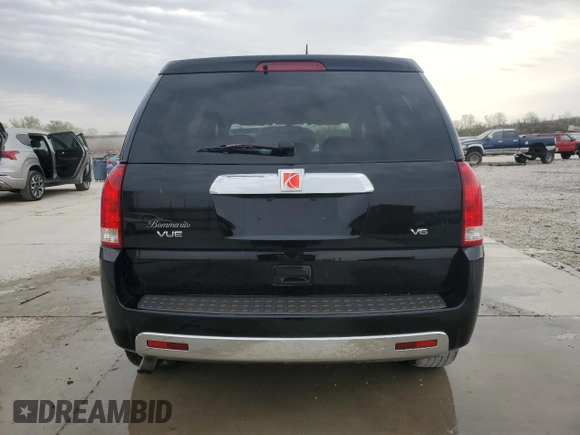 2006 Saturn VUE with VIN 5GZCZ53406S808245, listed as a Copart auction lot 52963385 with 199,022 mi miles and Salvage Title. Bid and sale history available at DreamBid. Image 6.