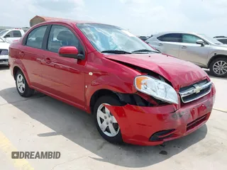 2007 Chevrolet Aveo LS z VIN KL1TD56617B132166, wystawiony jako IAAI lot #42156146 z przebiegiem 190 769 mil mil oraz . Historia ofert i sprzedaży dostępna na DreamBid. Obrazek 1.