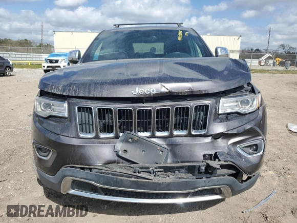 2015 Jeep Grand Cherokee Limited with VIN 1C4RJEBG0FC763834, listed as a Copart auction lot 48936395 with 86,414 mi miles and Salvage Title. Bid and sale history available at carsss.com. Image 5.
