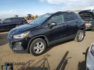 2017 Chevrolet Trax LT with VIN 3GNCJPSB4HL224203, listed as a Copart auction lot 50872485 with 74,578 mi miles and Salvage Title. Bid and sale history available at carsss.com. Image 1.