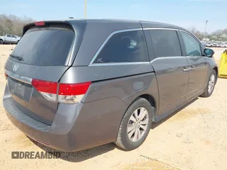2016 Honda Odyssey EX-L with VIN 5FNRL5H61GB099699, listed as a IAAI auction lot 41807964 with 67,041 mi miles and . Bid and sale history available at DreamBid. Image 4.
