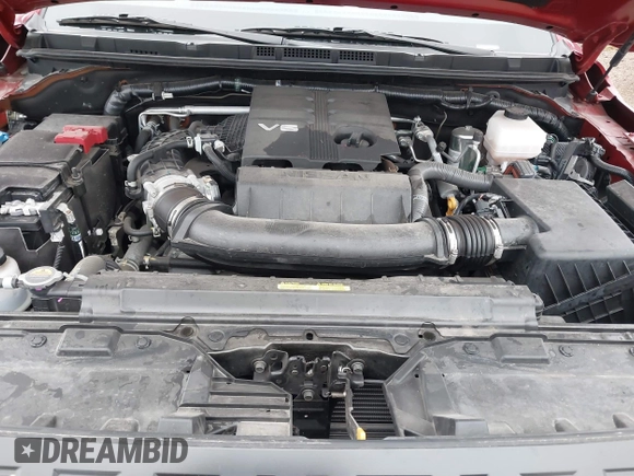 2023 Nissan Frontier Pro-4X z VIN 1N6ED1EK4PN652544, wystawiony jako IAAI lot #41309698 z przebiegiem 26 173 mil mil oraz . Historia ofert i sprzedaży dostępna na DreamBid. Obrazek 10.