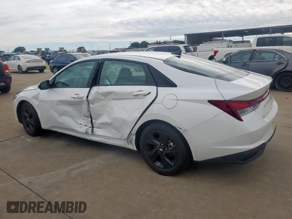 2023 Hyundai Elantra SEL with VIN 5NPLM4AG1PH092057, listed as a Copart auction lot 58759815 with 52,561 mi miles and Salvage title. Bid and sale history available at DreamBid. Image 2.