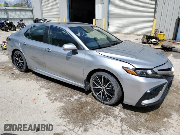 2023 Toyota Camry SE with VIN 4T1S11AK1PU131996, listed as a Copart auction lot 46367865 with Not Provided miles and Salvage Title. Bid and sale history available at DreamBid. Image 4.
