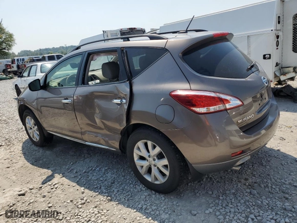 2012 Nissan Murano SL with VIN JN8AZ1MW8CW239445, listed as a Copart auction lot 69388134 with 159,399 mi miles and Salvage Title. Bid and sale history available at carsss.com. Image 2.