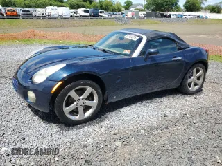 2007 Pontiac Solstice z VIN 1G2MB35BX7Y111694, wystawiony jako Copart lot #57504275 z przebiegiem 131 633 mil mil oraz Szkoda całkowita • Salvage title. Historia ofert i sprzedaży dostępna na DreamBid. Obrazek 1.