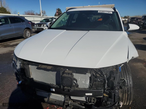 2024 Hyundai Tucson Hybrid Blue with VIN KM8JBCD14RU194598, listed as a Copart auction lot 81607734 with 306 mi miles and Salvage Title. Bid and sale history available at carsss.com. Image 5.