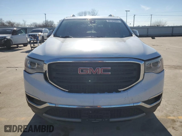 2018 GMC Acadia SLT with VIN 1GKKNMLA1JZ241945, listed as a Copart auction lot 88125965 with 126,926 mi miles and Salvage Title. Bid and sale history available at DreamBid. Image 5.