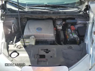 2014 Nissan LEAF SL with VIN 1N4AZ0CP2EC335954, listed as a Copart auction lot 53363845 with 73,436 mi miles and Salvage Title. Bid and sale history available at DreamBid. Image 11.