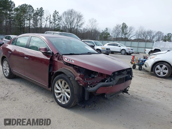 2015 Buick LaCrosse Leather with VIN 1G4GB5G36FF343550, listed as a IAAI auction lot 41623472 with 166,912 mi miles and . Bid and sale history available at DreamBid. Image 6.