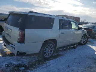 2015 GMC Yukon XL Denali with VIN 1GKS2JKJ8FR674890, listed as a Copart auction lot 45952505 with 120,032 mi miles and Salvage Title. Bid and sale history available at carsss.com. Image 3.