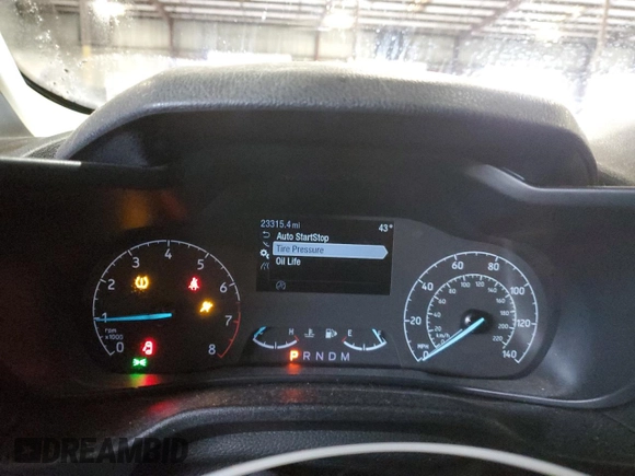 2021 Ford Transit Connect XL with VIN NM0GS9E20M1501412, listed as a Copart auction lot 88017445 with 23,315 mi miles and Salvage title. Bid and sale history available at DreamBid. Image 9.