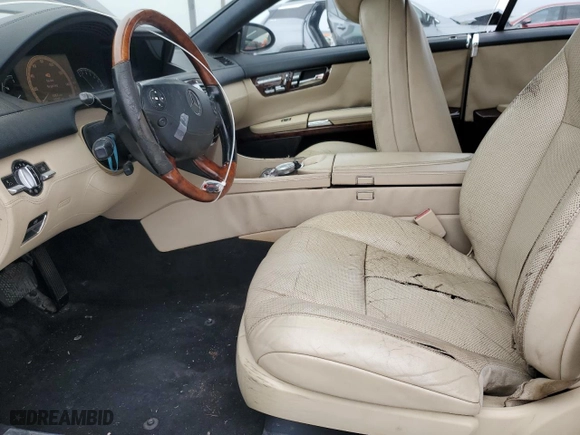 2007 Mercedes-Benz CL-Class 5.5L V8 with VIN WDDEJ71X87A001883, listed as a Copart auction lot 82339744 with NaN miles and Clean Title. Bid and sale history available at carsss.com. Image 7.