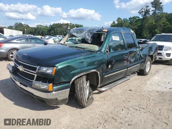 2006 Chevrolet Silverado 1500 LT1 with VIN 2GCEC13T061116305, listed as a Copart auction lot 54429885 with Not Provided miles and Salvage Title. Bid and sale history available at carsss.com. Image 1.