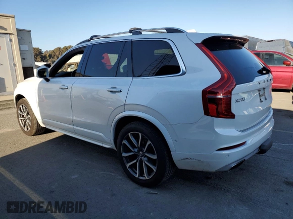 2017 Volvo XC90 Momentum with VIN YV4A22PK3H1150902, listed as a Copart auction lot 42141515 with 76,643 mi miles and Salvage Title. Bid and sale history available at carsss.com. Image 2.