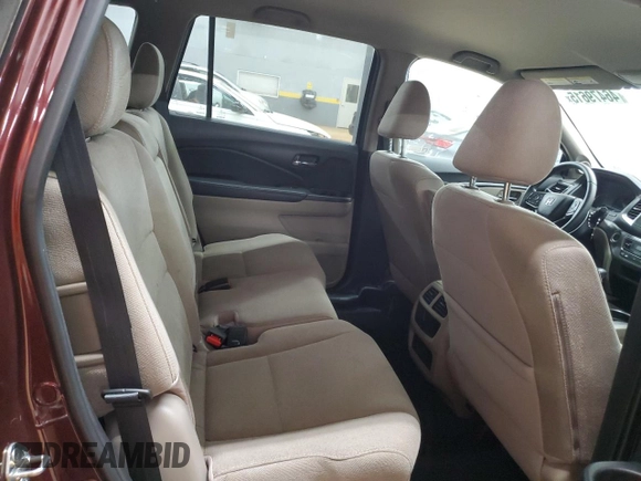 2019 Honda Pilot LX with VIN 5FNYF5H10KB041471, listed as a Copart auction lot 46479615 with 61,513 mi miles and Clean Title. Bid and sale history available at DreamBid. Image 11.