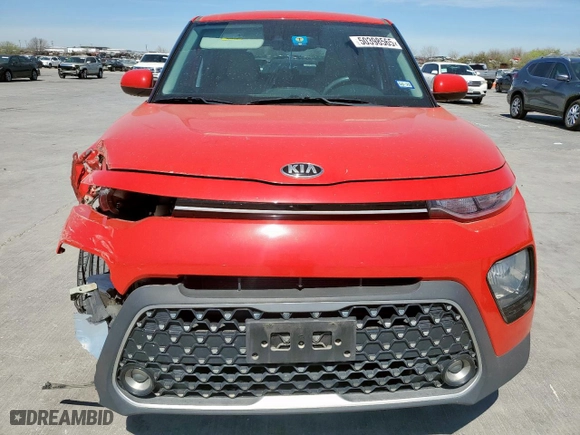 2021 Kia Soul EX with VIN KNDJ33AU2M7768705, listed as a Copart auction lot 50398565 with 35,676 mi miles and Salvage Title. Bid and sale history available at carsss.com. Image 5.