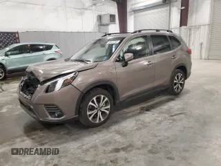2024 Subaru Forester Limited with VIN JF2SKALC0RH404172, listed as a Copart auction lot 60431255 with 22,348 mi miles and Salvage title. Bid and sale history available at DreamBid. Image 1.