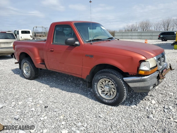 1998 Ford Ranger XLT with VIN 1FTYR11X8WPA46721, listed as a Copart auction lot 51543675 with 87,380 mi miles and Clean Title. Bid and sale history available at carsss.com. Image 4.