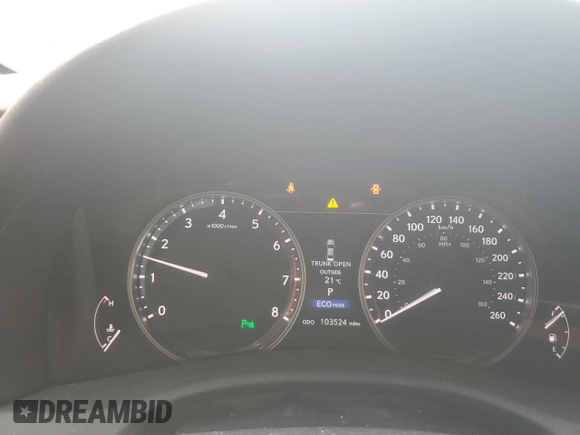 2015 Lexus GS 350 with VIN JTHCE1BL1FA003700, listed as a Copart auction lot 59320905 with 166,605 mi miles and Salvage title. Bid and sale history available at DreamBid. Image 9.