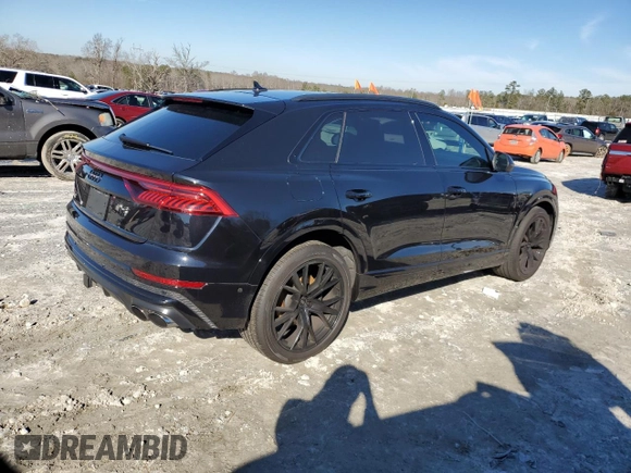 2021 Audi SQ8 Prestige z VIN WA1CWBF19MD017881, wystawiony jako Copart lot #72289762 z przebiegiem 33 906 mil mil oraz . Historia ofert i sprzedaży dostępna na DreamBid. Obrazek 3.