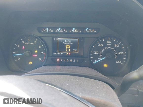 2018 Ford F-150 XL with VIN 1FTEX1CB6JFC43654, listed as a IAAI auction lot 41150883 with 87,103 mi miles and . Bid and sale history available at DreamBid. Image 7.