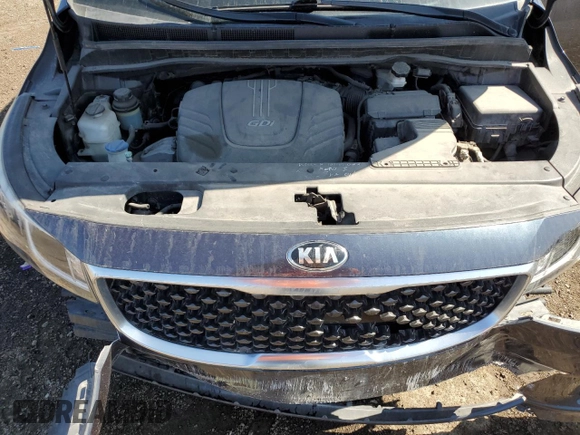 2016 Kia Sedona LX with VIN KNDMB5C16G6085320, listed as a Copart auction lot 51260455 with 142,034 mi miles and Salvage Title. Bid and sale history available at carsss.com. Image 12.