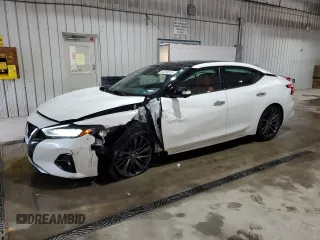 2020 Nissan Maxima Platinum with VIN 1N4AA6FV3LC362999, listed as a Copart auction lot 54349255 with 63,992 mi miles and Salvage Title. Bid and sale history available at carsss.com. Image 1.