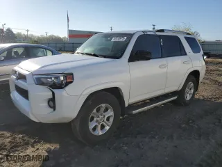 2014 Toyota 4Runner SR5 with VIN JTEZU5JR5E5069245, listed as a Copart auction lot 50410975 with 170,592 mi miles and Salvage Title. Bid and sale history available at carsss.com. Image 1.