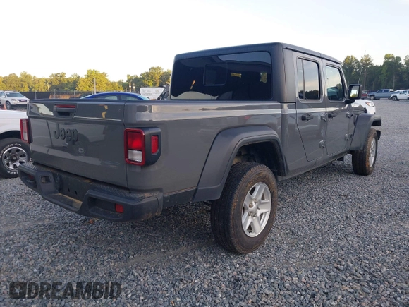 2023 Jeep Gladiator Sport S с VIN 1C6HJTAG0PL534130, выставлен на аукционе IAAI как лот 42842561 с пробегом 60 635 миль миль и . История ставок и продаж доступна на DreamBid. Изображение 4.